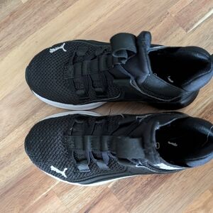 Kids Black Athletic Shoes